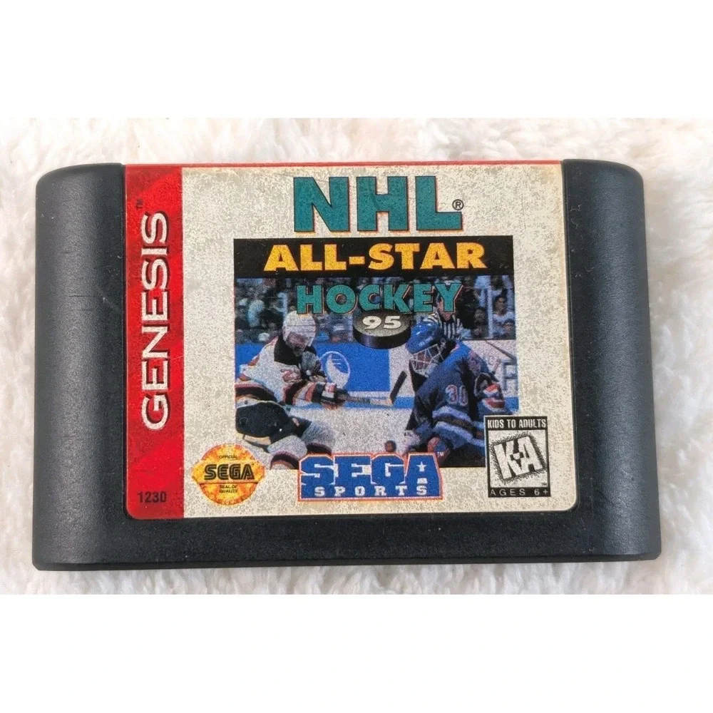 Sega Genesis Game Lot Road Rash II NHL 95 97 NFL World Series‎ Baseball 6